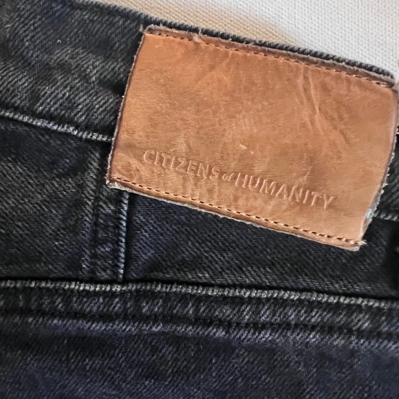 Citizens of Humanity Valerie High Rise Stirrup Skinny Jeans Black 26 EUC - Picture 8 of 9